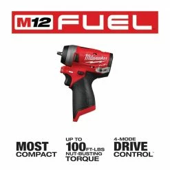Top 10 👏 Milwaukee M12 FUEL 12V Lithium-Ion Brushless Cordless 3/8 in. Ratchet and 1/4 in. Impact 🔧 Wrench with Two 3.0 Ah Batteries ✨ -Deals Power Tools Store milwaukee cordless ratchets 2557 20 2552 20 48 11 2412 a0 1000