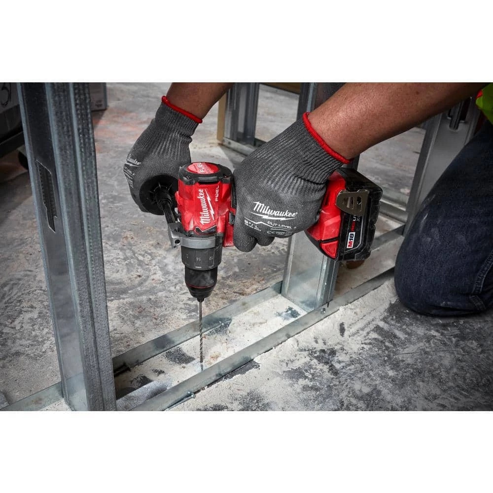 Budget 🎁 Milwaukee M18 FUEL 18-Volt Lithium-Ion Brushless Cordless 1/2 in. 🔨 Hammer Drill/Driver w/(2) 5.0 Ah Batteries & Rapid Charger 🎁 10 Budget 🎁 Milwaukee M18 FUEL 18-Volt Lithium-Ion Brushless Cordless 1/2 in. 🔨 Hammer Drill/Driver w/(2) 5.0 Ah Batteries & Rapid Charger 🎁 - Image 8