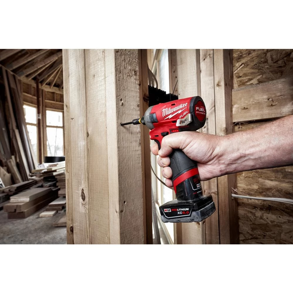 Best Pirce โ Milwaukee M12 FUEL SURGE 12-Volt Lithium-Ion Brushless Cordless 1/4 in. Hex Impact Driver Compact Kit with 6.0 Ah Battery ๐ 13 Best Pirce โ Milwaukee M12 FUEL SURGE 12-Volt Lithium-Ion Brushless Cordless 1/4 in. Hex Impact Driver Compact Kit with 6.0 Ah Battery ๐ - Image 11
