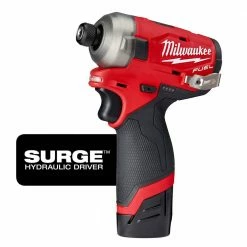 Best Pirce โ Milwaukee M12 FUEL SURGE 12-Volt Lithium-Ion Brushless Cordless 1/4 in. Hex Impact Driver Compact Kit with 6.0 Ah Battery ๐ 14 Best Pirce โ Milwaukee M12 FUEL SURGE 12-Volt Lithium-Ion Brushless Cordless 1/4 in. Hex Impact Driver Compact Kit with 6.0 Ah Battery ๐ -Deals Power Tools Store milwaukee impact drivers 2551 22 48 11 2460 e1 1000