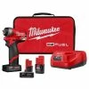Cheapest 🔔 Milwaukee M12 FUEL 12V Lithium-Ion Brushless Cordless Stubby 1/4 in. Impact 🔧 Wrench Kit With M12 4.0Ah Battery 😍 -Deals Power Tools Store milwaukee impact wrenches 2552 22 48 11 2440 64 1000