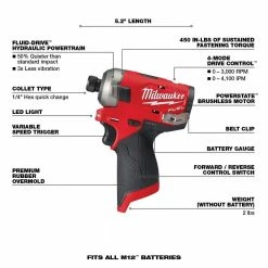 Discount β Milwaukee M12 FUEL 12V Lithium-Ion Brushless Cordless Stubby 3/8 in. Impact π§ Wrench and Impact Driver with Two 3.0 Ah Batteries β 19 Discount β Milwaukee M12 FUEL 12V Lithium-Ion Brushless Cordless Stubby 3/8 in. Impact π§ Wrench and Impact Driver with Two 3.0 Ah Batteries β -Deals Power Tools Store milwaukee impact wrenches 2554 20 2551 20 48 11 2412 1d 1000