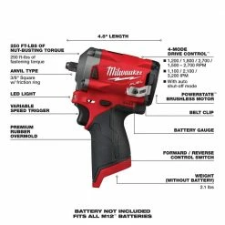 Promo β Milwaukee M12 FUEL 12V Lithium-Ion Brushless Cordless Stubby 3/8 in. Impact π§ Wrench and Ratchet Kit (Tool-Only Kit) π― 18 Promo β Milwaukee M12 FUEL 12V Lithium-Ion Brushless Cordless Stubby 3/8 in. Impact π§ Wrench and Ratchet Kit (Tool-Only Kit) π― -Deals Power Tools Store milwaukee impact wrenches 2554 20 2557 20 40 1000