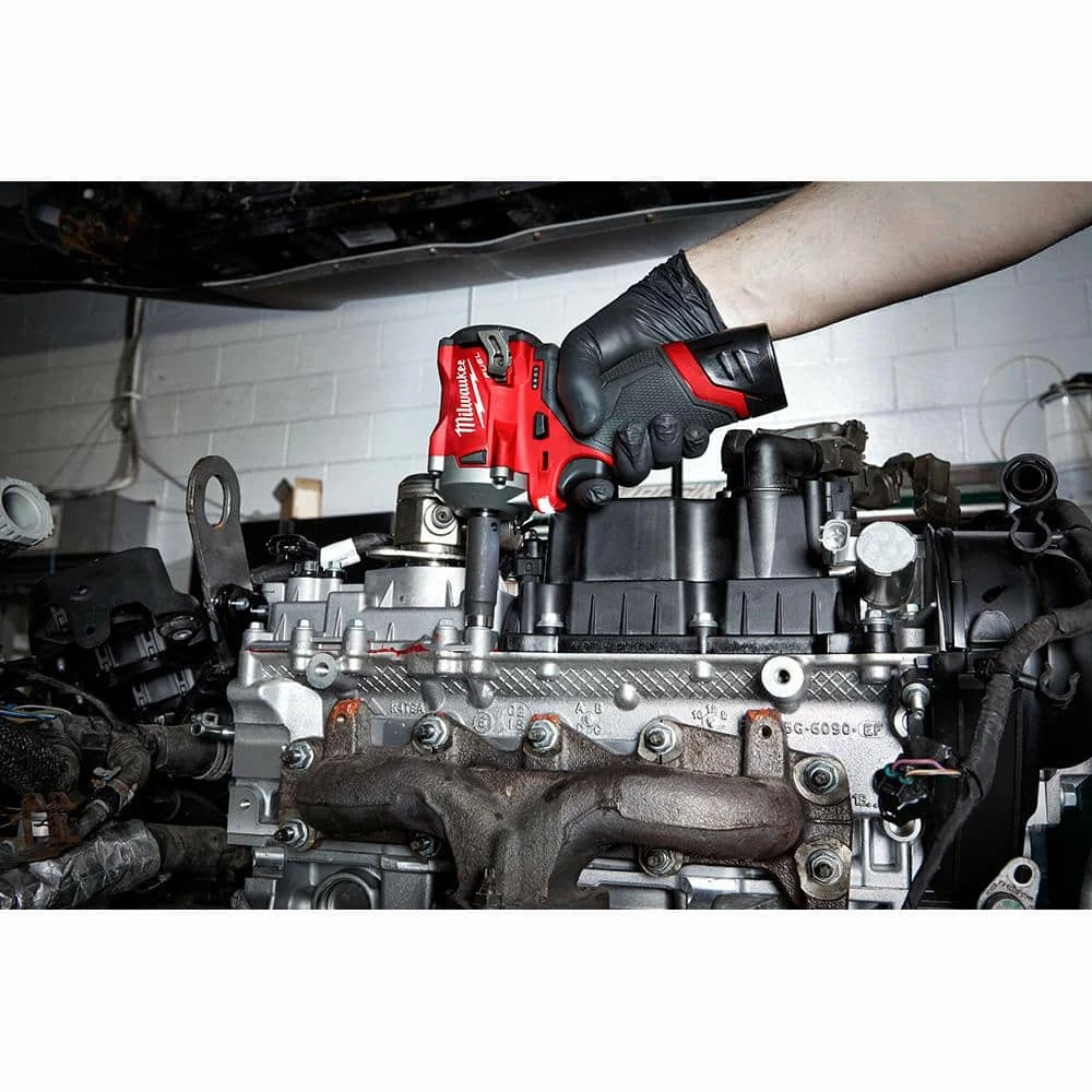 Promo β Milwaukee M12 FUEL 12V Lithium-Ion Brushless Cordless Stubby 3/8 in. Impact π§ Wrench and Ratchet Kit (Tool-Only Kit) π― 13 Promo β Milwaukee M12 FUEL 12V Lithium-Ion Brushless Cordless Stubby 3/8 in. Impact π§ Wrench and Ratchet Kit (Tool-Only Kit) π― - Image 11