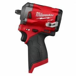 Wholesale ✨ Milwaukee M12 FUEL 12V Lithium-Ion Brushless Cordless Stubby 3/8 in. Impact 🔧 Wrench (Tool-Only) 😀