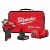 Deals 🔔 Milwaukee M12 FUEL 12-Volt Lithium-Ion Brushless Cordless Stubby 3/8 in. Impact 🔧 Wrench Kit with (1) High Output 5.0 Ah Battery 🔥 -Deals Power Tools Store milwaukee impact wrenches 2554 21ho 64 1000