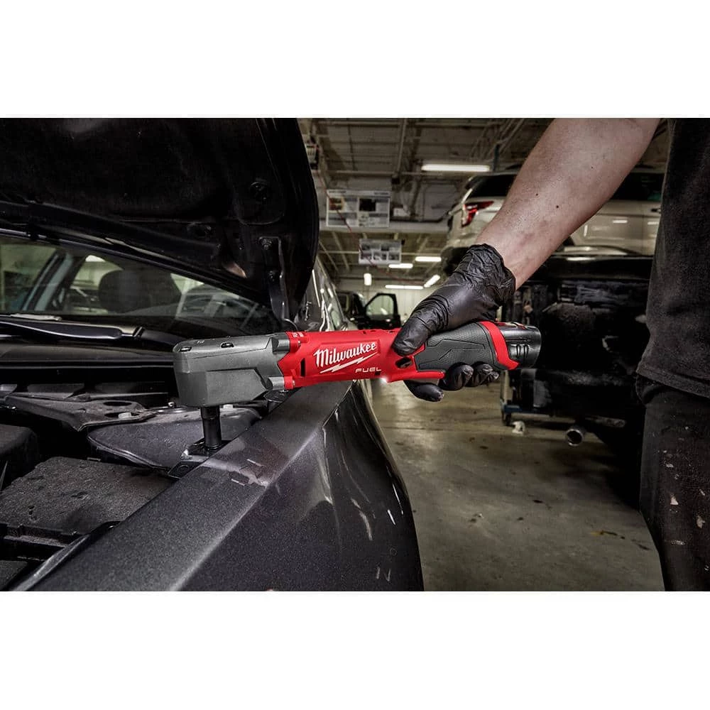 Brand new π Milwaukee M12 FUEL 12V Lithium-Ion Brushless Cordless 3/8 in. Right Angle Impact π§ Wrench With 3.0 Ah Battery Pack (2-Pack) π€© 10 Brand new π Milwaukee M12 FUEL 12V Lithium-Ion Brushless Cordless 3/8 in. Right Angle Impact π§ Wrench With 3.0 Ah Battery Pack (2-Pack) π€© - Image 8