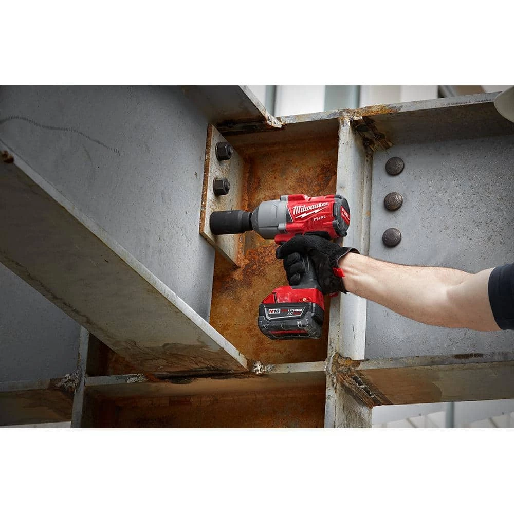 Best Sale π Milwaukee M18 FUEL 18V Lithium-Ion Brushless Cordless 1/2 in. Impact π§ Wrench with Friction Ring (Tool-Only) π 10 Best Sale π Milwaukee M18 FUEL 18V Lithium-Ion Brushless Cordless 1/2 in. Impact π§ Wrench with Friction Ring (Tool-Only) π - Image 8