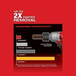 Buy 🌟 Milwaukee M18 FUEL 18V Lithium-Ion Brushless Cordless 1/2 in. Impact 🔧 Wrench with Friction Ring Kit With Two 5.0 Ah Batteries 🎁 -Deals Power Tools Store milwaukee impact wrenches 2767 22 66 1000