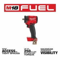 Brand new 👏 Milwaukee M18 FUEL GEN-3 18-Volt Lithium-Ion Brushless Cordless 3/8 in. Impact 🔧 Wrench w Friction Ring 2 w/Two 6Ah HO Batteries 👏 -Deals Power Tools Store milwaukee impact wrenches 2854 20 2854 20 48 11 1862 40 1000