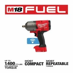 New 😉 Milwaukee M18 FUEL ONE-KEY 18V Lithium-Ion Brushless Cordless 1/2 in. Impact 🔧 Wrench with Friction Ring (Tool-Only) 🥰 -Deals Power Tools Store milwaukee impact wrenches 2863 20 40 1000