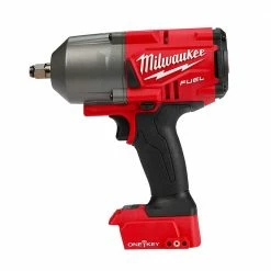 New 😉 Milwaukee M18 FUEL ONE-KEY 18V Lithium-Ion Brushless Cordless 1/2 in. Impact 🔧 Wrench with Friction Ring (Tool-Only) 🥰