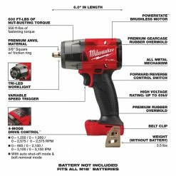 Buy 🛒 Milwaukee M18 FUEL GEN-2 18V Lithium-Ion Mid Torque Brushless Cordless 3/8 in. and 1/2 in Impact 🔧 Wrench (2-Tool) ⭐ 15 Buy 🛒 Milwaukee M18 FUEL GEN-2 18V Lithium-Ion Mid Torque Brushless Cordless 3/8 in. and 1/2 in Impact 🔧 Wrench (2-Tool) ⭐ -Deals Power Tools Store milwaukee impact wrenches 2960 20 2962 20 40 1000