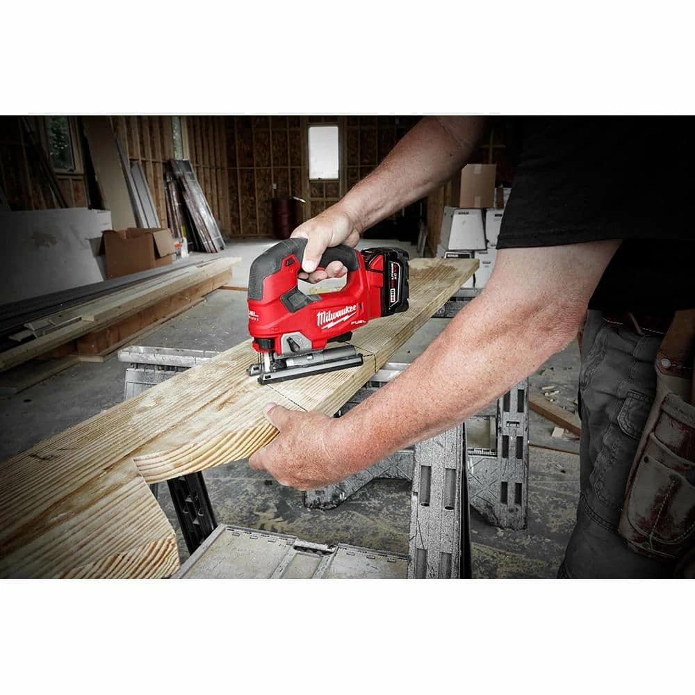 Discount 🥰 Milwaukee M18 FUEL 18-Volt Lithium-Ion Brushless Cordless Jig Saw with M18 5.0 Ah Battery ⭐ 11 Discount 🥰 Milwaukee M18 FUEL 18-Volt Lithium-Ion Brushless Cordless Jig Saw with M18 5.0 Ah Battery ⭐ - Image 9