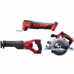 Top 10 ๐ Milwaukee M18 18V Lithium-Ion Cordless Oscillating Multi-Tool with Reciprocating Saw and 6-1/2 in. Circular Saw โ