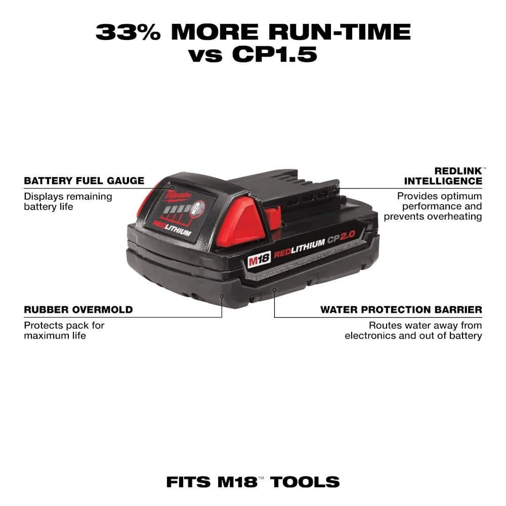 Budget π― Milwaukee M18 18V Lithium-Ion Cordless Oscillating Multi-Tool Kit with LED Search Light and (2) 3.0Ah Batteries β€οΈ 8 Budget π― Milwaukee M18 18V Lithium-Ion Cordless Oscillating Multi-Tool Kit with LED Search Light and (2) 3.0Ah Batteries β€οΈ - Image 6