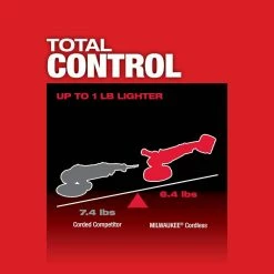 Flash Sale 😉 Milwaukee M18 FUEL 18V Lithium-Ion Brushless Cordless 7 in. Variable Speed Polisher with M18 5.0 Ah Battery 🎉 -Deals Power Tools Store milwaukee polishers 2738 20 48 11 1850 a0 1000