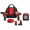 Flash Sale ✔️ Milwaukee M12 12V Lithium-Ion Cordless Drill Driver/Impact Driver Combo Kit w/Compact Flood Light and 6.0 Ah/3.0 Ah Batteries 🎉 -Deals Power Tools Store milwaukee power tool combo kits 2494 22 2364 20 48 11 2460 18 11 2430 64 1000
