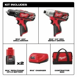 Coupon 🎁 Milwaukee M12 12V Lithium-Ion Cordless Drill Driver/Impact Driver Combo Kit (2-Tool) with SHOCKWAVEDriver Bit Set (50-Piece) ✔️ 14 Coupon 🎁 Milwaukee M12 12V Lithium-Ion Cordless Drill Driver/Impact Driver Combo Kit (2-Tool) with SHOCKWAVEDriver Bit Set (50-Piece) ✔️ -Deals Power Tools Store milwaukee power tool combo kits 2494 22 48 32 4024 e1 1000
