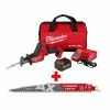 Best Sale 🛒 Milwaukee M18 FUEL 18V Lithium-Ion Brushless Cordless HACKZALL Reciprocating Saw Kit with Carbide Teeth AX SAWZALL Blade ✨ -Deals Power Tools Store milwaukee power tool combo kits 2719 21 48 00 5226 64 1000