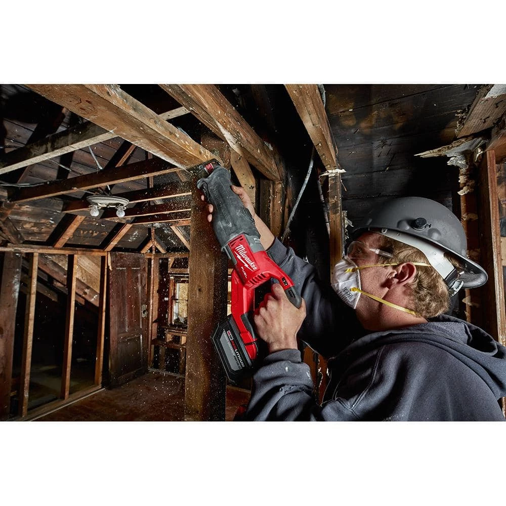 Cheap 👏 Milwaukee M18 FUEL 18V Lithium-Ion Brushless Cordless SUPER SAWZALL Orbital Reciprocating Saw with M18 5.0 Ah Battery 🔔 7 Cheap 👏 Milwaukee M18 FUEL 18V Lithium-Ion Brushless Cordless SUPER SAWZALL Orbital Reciprocating Saw with M18 5.0 Ah Battery 🔔 - Image 5