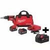 Outlet 🎁 Milwaukee M18 FUEL 18V Lithium-Ion Brushless Cordless Drywall Screw Gun XC Kit W/ M18 5.0AH Battery 👏 -Deals Power Tools Store milwaukee power tool combo kits 2866 22 48 11 1850 64 1000