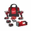 Cheap 😍 Milwaukee M18 18V Lithium-Ion Brushless Cordless Compact Drill/Impact Combo Kit (2-Tool) W/LED Search Light, Two 3.0Ah Batt 🛒 -Deals Power Tools Store milwaukee power tool combo kits 2892 22ct 2354 20 48 11 1822 64 1000