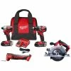Deals 🤩 Milwaukee M18 18V Lithium-Ion Brushless Cordless Compact Drill/Impact & Multi-Tool Combo Kit (3-Tool) W/ Circular Saw 🥰 -Deals Power Tools Store milwaukee power tool combo kits 2892 22ct 2626 20 2630 20 64 1000