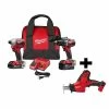 Wholesale 🔔 Milwaukee M18 18V Lithium-Ion Brushless Cordless 🔨 Hammer Drill/Impact Combo Kit (2-Tool) with Free M18 Hackzall 🤩 -Deals Power Tools Store milwaukee power tool combo kits 2893 22cx 2625 20 64 1000
