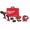 Flash Sale ⭐ Milwaukee M18 FUEL 18-V Lithium-Ion Brushless Cordless 🔨 Hammer Drill and Impact Driver Combo Kit (2-Tool) with Jigsaw 🔔 -Deals Power Tools Store milwaukee power tool combo kits 3697 22 2737 20 64 1000