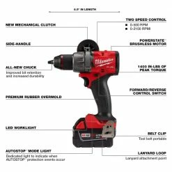 Flash Sale ⭐ Milwaukee M18 FUEL 18-V Lithium-Ion Brushless Cordless 🔨 Hammer Drill and Impact Driver Combo Kit (2-Tool) with Jigsaw 🔔 -Deals Power Tools Store milwaukee power tool combo kits 3697 22 2737 20 a0 1000