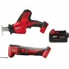 Discount 🔔 Milwaukee M18 18V Lithium-Ion Cordless HACKZALL Reciprocating Saw with Multi-Tool and 5.0 Ah Battery 🔥 -Deals Power Tools Store milwaukee reciprocating saws 2625 20 2626 20 48 11 1850 64 1000