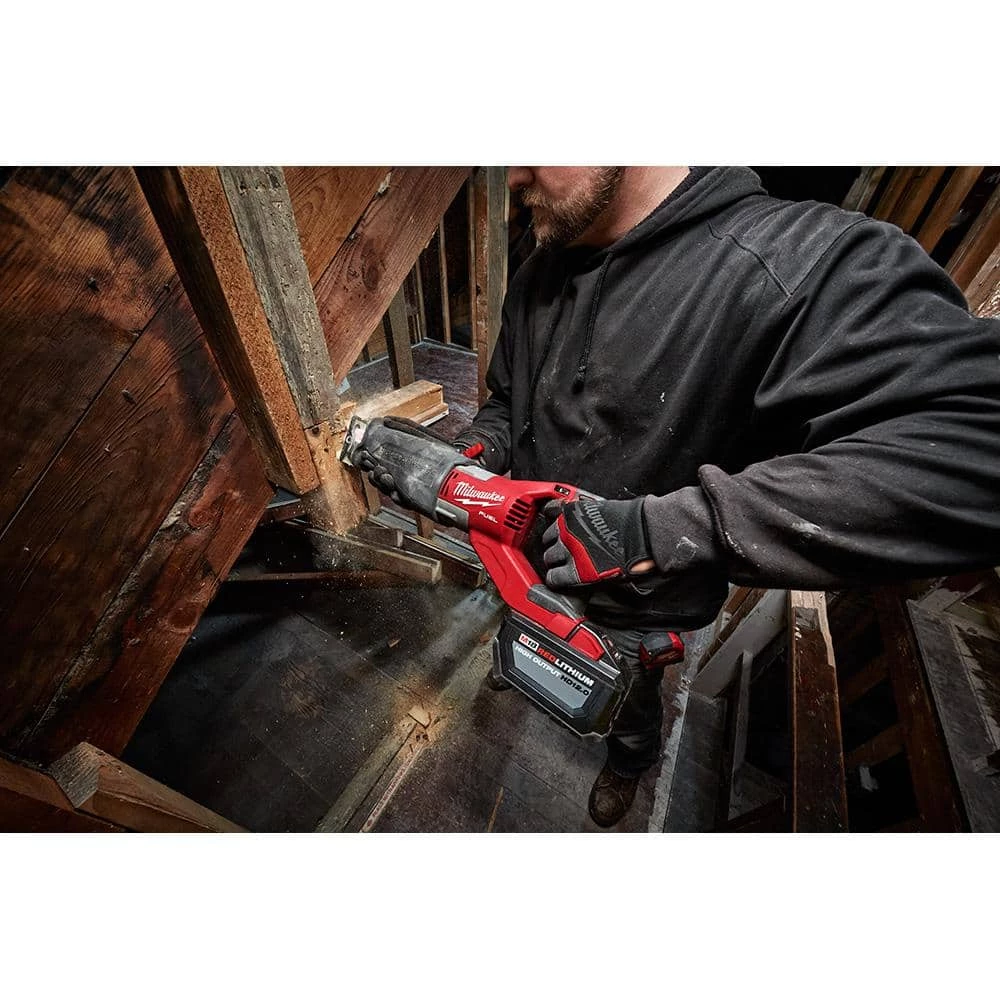 Outlet 🌟 Milwaukee M18 FUEL 18V Lithium-Ion Brushless Cordless Super SAWZALL Orbital Reciprocating Saw (Tool-Only) ✔️ 11 Outlet 🌟 Milwaukee M18 FUEL 18V Lithium-Ion Brushless Cordless Super SAWZALL Orbital Reciprocating Saw (Tool-Only) ✔️ - Image 9