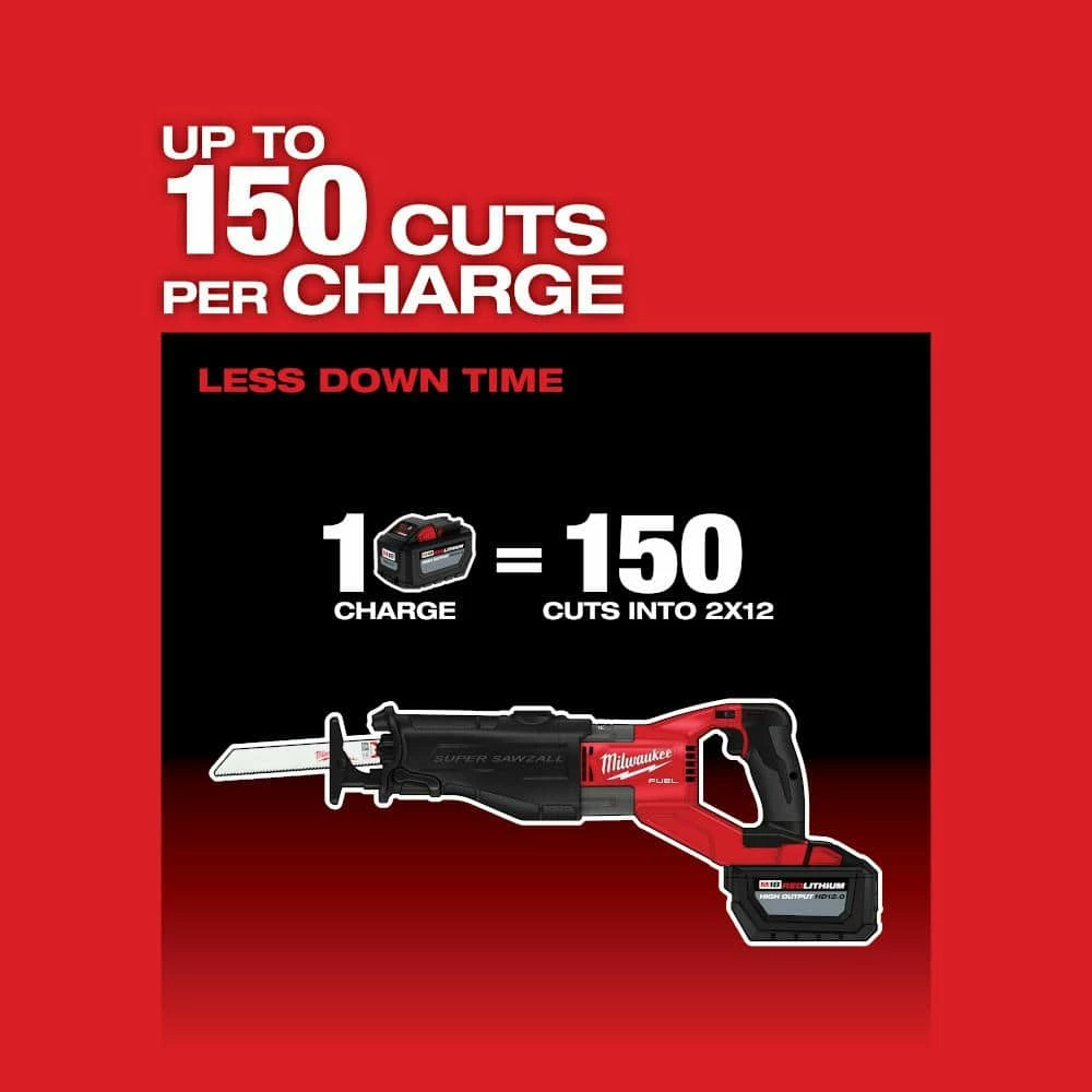 Outlet 🌟 Milwaukee M18 FUEL 18V Lithium-Ion Brushless Cordless Super SAWZALL Orbital Reciprocating Saw (Tool-Only) ✔️ 8 Outlet 🌟 Milwaukee M18 FUEL 18V Lithium-Ion Brushless Cordless Super SAWZALL Orbital Reciprocating Saw (Tool-Only) ✔️ - Image 6
