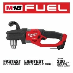 Deals 😉 Milwaukee M18 FUEL GEN II 18V Lithium-Ion Brushless Cordless 1/2 in. Hole Hawg Right Angle Drill (Tool-Only) 🛒 -Deals Power Tools Store milwaukee right angle drills 2807 20 d4 1000