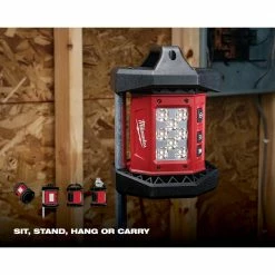 Wholesale 👏 Milwaukee M18 18-Volt 1500 Lumens Lithium-Ion Cordless Rover LED Mounting Flood Light w/(2) 5.0ah/(1) 12.0ah and Charger 🤩 -Deals Power Tools Store milwaukee specialty power tools 48 11 1812p5 2361 20 c3 1000
