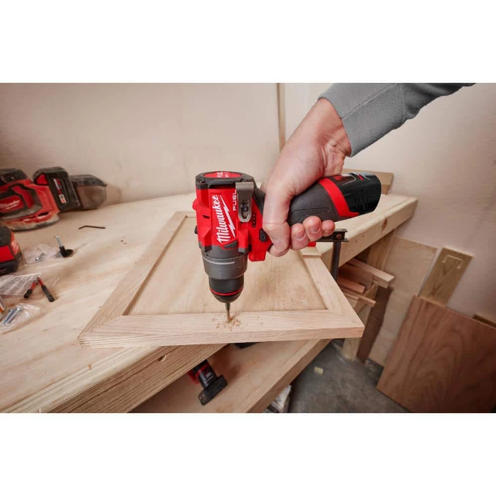 Cheapest ๐ฏ Milwaukee M12 FUEL 12-Volt Cordless ๐จ Hammer Drill & Impact Driver Combo Kit with Impact Duty Driver Alloy Steel Bit Set (50-Piece) ๐ 11 Cheapest ๐ฏ Milwaukee M12 FUEL 12-Volt Cordless ๐จ Hammer Drill & Impact Driver Combo Kit with Impact Duty Driver Alloy Steel Bit Set (50-Piece) ๐ - Image 9