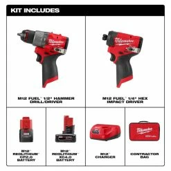 Cheapest ๐ฏ Milwaukee M12 FUEL 12-Volt Cordless ๐จ Hammer Drill & Impact Driver Combo Kit with Impact Duty Driver Alloy Steel Bit Set (50-Piece) ๐ 20 Cheapest ๐ฏ Milwaukee M12 FUEL 12-Volt Cordless ๐จ Hammer Drill & Impact Driver Combo Kit with Impact Duty Driver Alloy Steel Bit Set (50-Piece) ๐ -Deals Power Tools Store power tool combo kits 3497 22 48 32 4024 77 1000