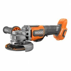 Coupon 👍 RIDGID 18V Brushless Cordless 4-1/2 in. Paddle Switch Angle Grinder (Tool Only) ⭐