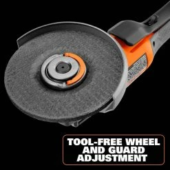 Coupon 👍 RIDGID 18V Brushless Cordless 4-1/2 in. Paddle Switch Angle Grinder (Tool Only) ⭐ -Deals Power Tools Store ridgid angle grinders r86047b 77 1000