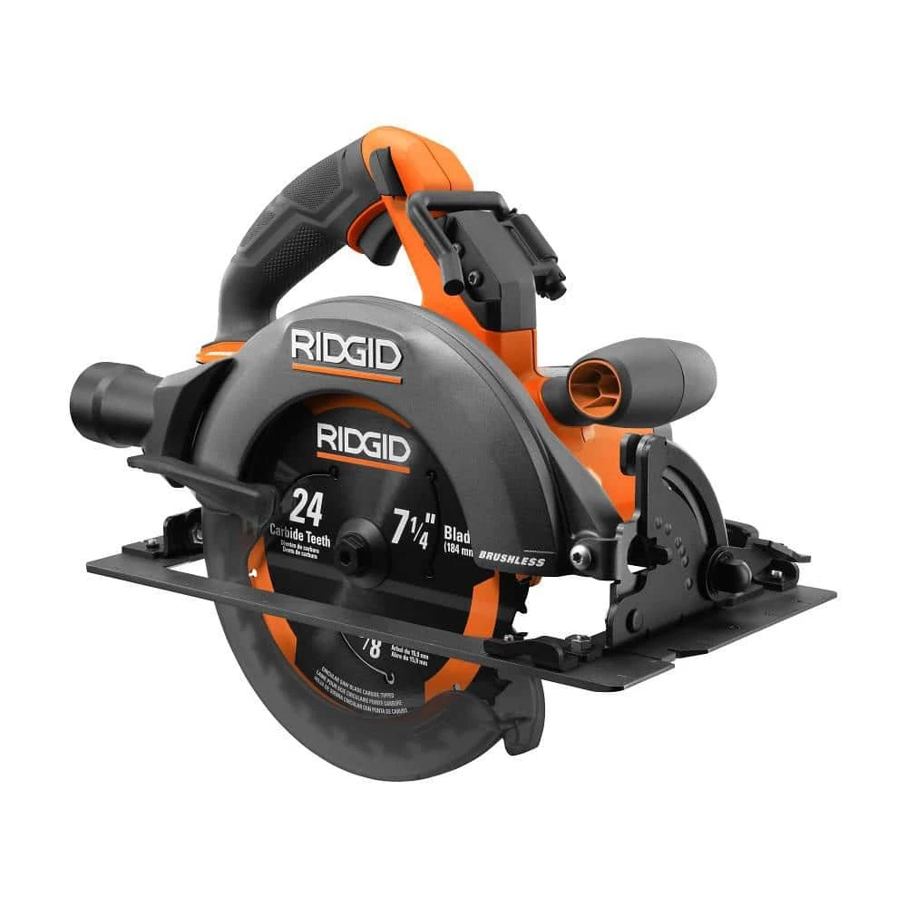Hot Sale ๐ RIDGID 18V Brushless Cordless 7-1/4 in. Circular Saw (Tool Only) ๐ฏ 3 Hot Sale ๐ RIDGID 18V Brushless Cordless 7-1/4 in. Circular Saw (Tool Only) ๐ฏ