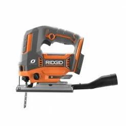 Promo ⌛ RIDGID 18V OCTANE Brushless Cordless Jig Saw with Jig Saw Blade, Vacuum Attachment, (2) 4.0 Ah Batteries, Charger, and Bag 🤩 -Deals Power Tools Store ridgid jigsaws r8832b ac93044sbn a0 1000