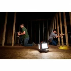 Best deal 💯 RIDGID 18V Hybrid Folding Panel Light with (2) 4.0 Ah Batteries, Charger, and Bag 🧨 -Deals Power Tools Store ridgid jobsite lighting r8694221b ac93044sbn 4f 1000