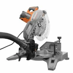 Discount ⭐ RIDGID 15 Amp Corded 12 in. Dual Bevel Miter Saw with LED Cutline Indicator 🎉 -Deals Power Tools Store ridgid miter saws r4123 c3 1000