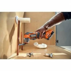 Cheap 🎁 RIDGID 18V Brushless Cordless Oscillating Multi-Tool (Tool Only) ✔️ -Deals Power Tools Store ridgid oscillating tools r86240b 66 1000