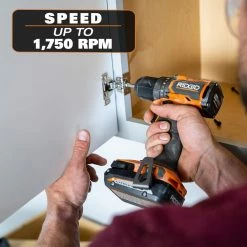 Best Pirce ✨ RIDGID 18V SubCompact Brushless Cordless 1/2 in. Drill/Driver Kit with (2) 2.0 Ah Batteries, Charger, and Tool Bag ❤️ -Deals Power Tools Store ridgid power drills r87012k 1d 1000