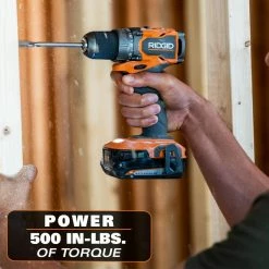 Best Pirce ✨ RIDGID 18V SubCompact Brushless Cordless 1/2 in. Drill/Driver Kit with (2) 2.0 Ah Batteries, Charger, and Tool Bag ❤️ -Deals Power Tools Store ridgid power drills r87012k 66 1000