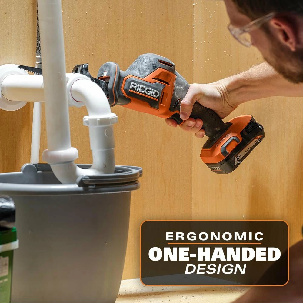 Outlet ๐ RIDGID 18V SubCompact Brushless Cordless One-Handed Reciprocating Saw (Tool Only) ๐คฉ 8 Outlet ๐ RIDGID 18V SubCompact Brushless Cordless One-Handed Reciprocating Saw (Tool Only) ๐คฉ - Image 6
