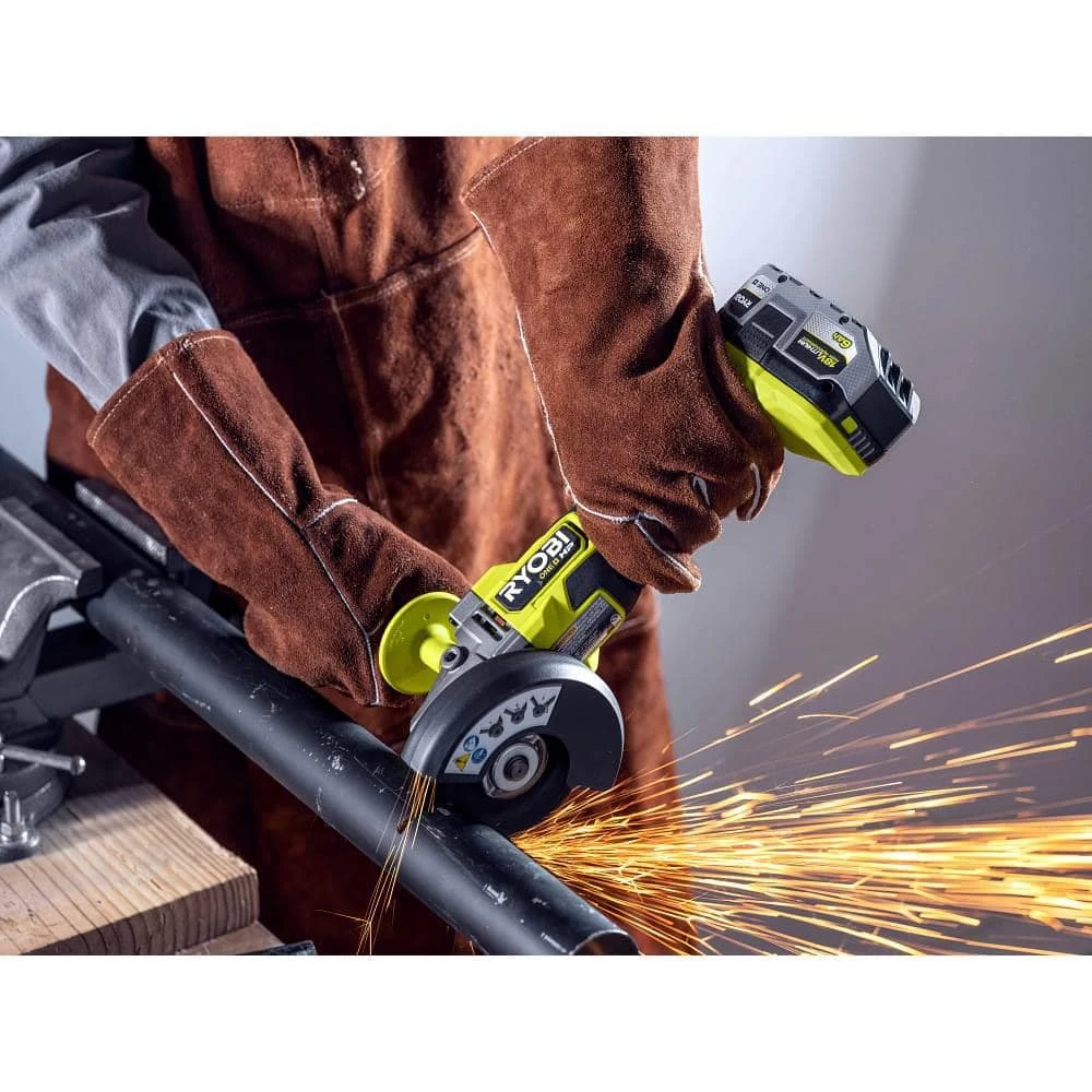Best Pirce ๐ RYOBI ONE+ HP 18V Brushless Cordless 4-1/2 in. Angle Grinder (Tool Only) ๐ 8 Best Pirce ๐ RYOBI ONE+ HP 18V Brushless Cordless 4-1/2 in. Angle Grinder (Tool Only) ๐ - Image 6