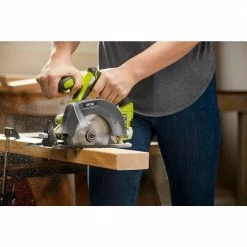 Outlet 🔥 RYOBI ONE+ 18V Cordless 5.5 in. Circular Saw (Tool Only) 🎉 -Deals Power Tools Store ryobi circular saws p505b 1d 1000